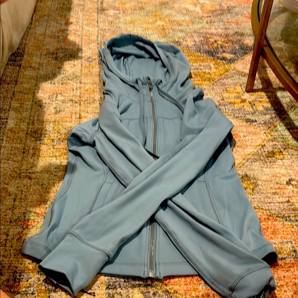 Women's Blue Hooded Jacket